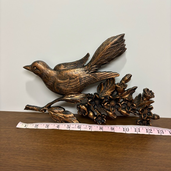 Pair Of Mcm Coppercraft Guild Birds On Dogwood Branch - Picture 13 of 14